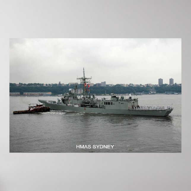 Pôster HMAS Sydney (Frente)