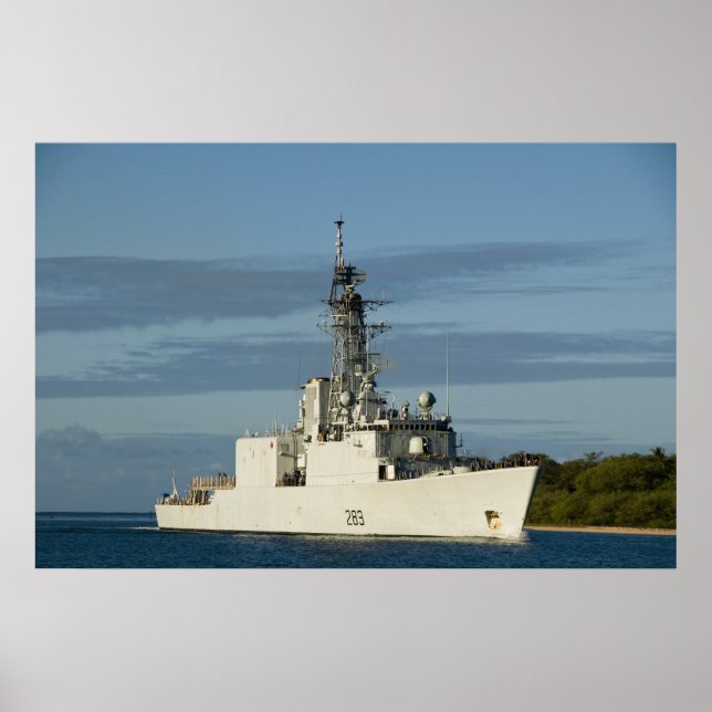 Pôster HMCS Algonquin (DDG 283) (Frente)