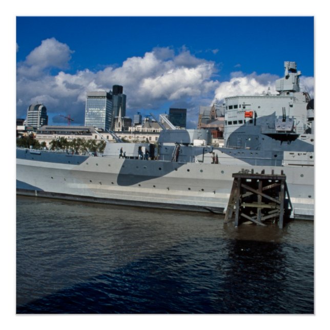 Pôster HMS Belfast London (Frente)