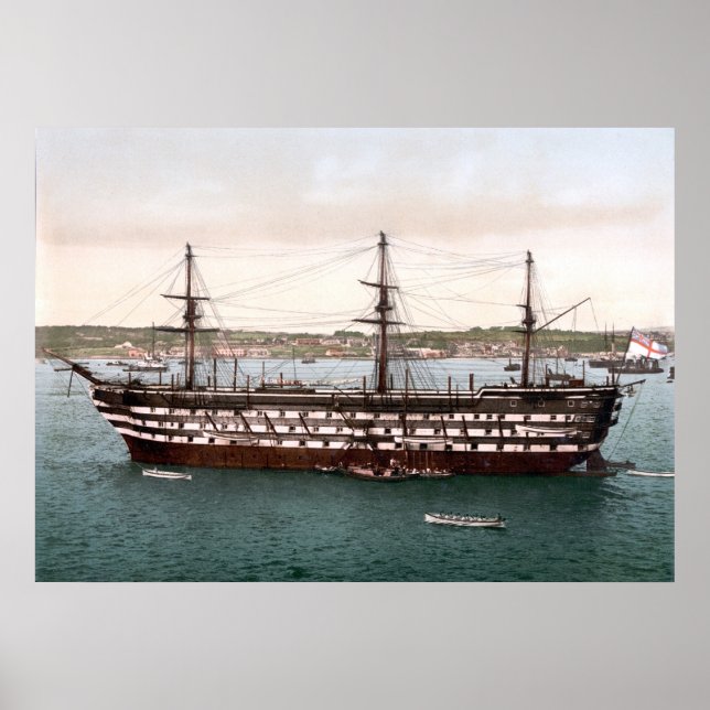 Pôster HMS Impregnable (Frente)