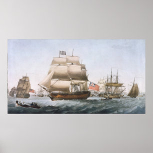 Poster HMS Victory, 1806
