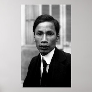 Pôster Ho Chi Minh Nguyen Ai Quoc Retrato 1921