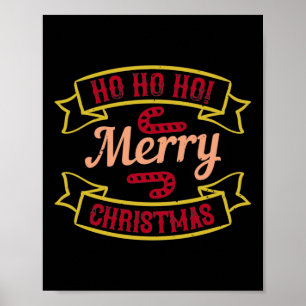 Poster Ho Ho! Feliz Natal