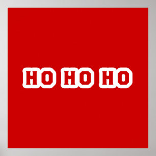 Pôster Ho Ho Ho Christmas Cheer
