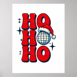 Poster Ho ho ho feliz natal