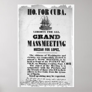 Pôster Ho, para Cuba