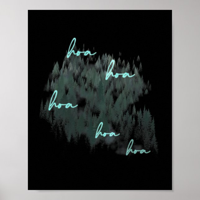 Poster Hoa Hoa Hoa Hoa (Frente)