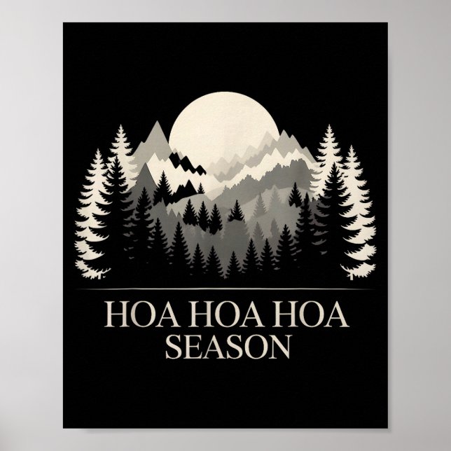 Poster Hoa Hoa Hoa Hoa Season Autumn  (Frente)