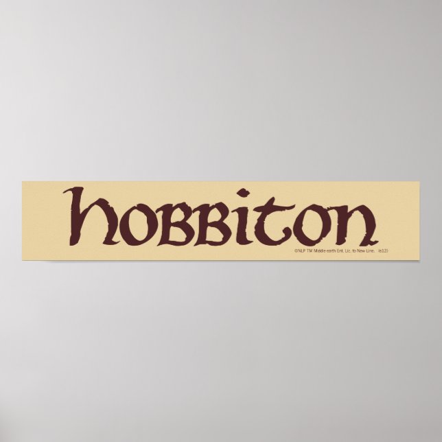 Pôster HOBBITON™ Solid (Frente)