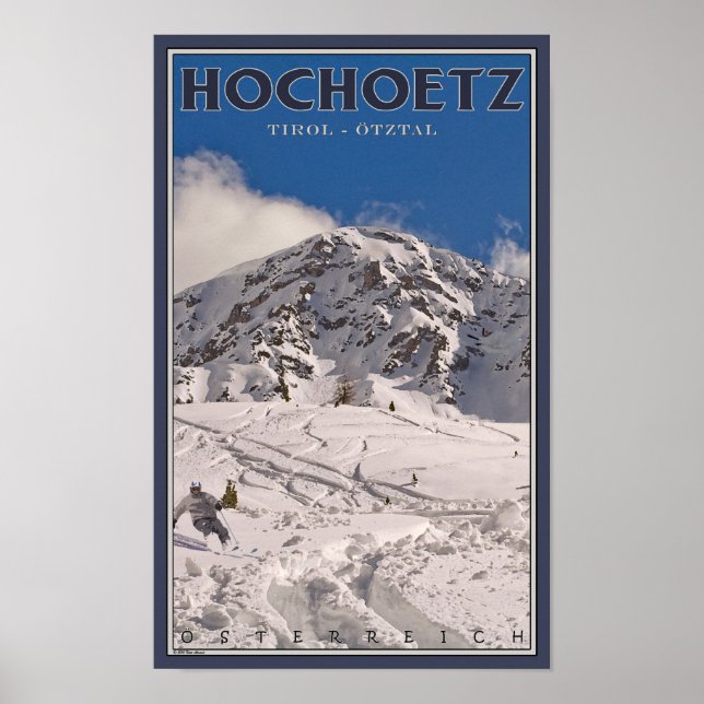 Poster Hochoetz Powder Day (Frente)