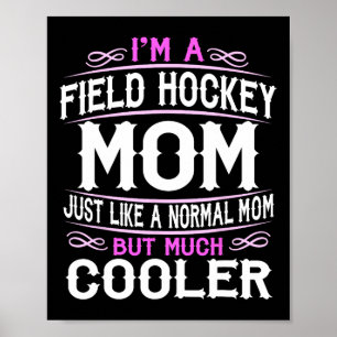 Poster Hockey de Campo Mãe Hóquei em Gelo Mãe Americana