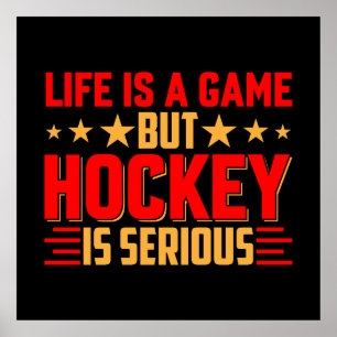Poster Hockey É Sério