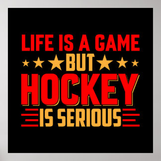 Poster Hockey É Sério