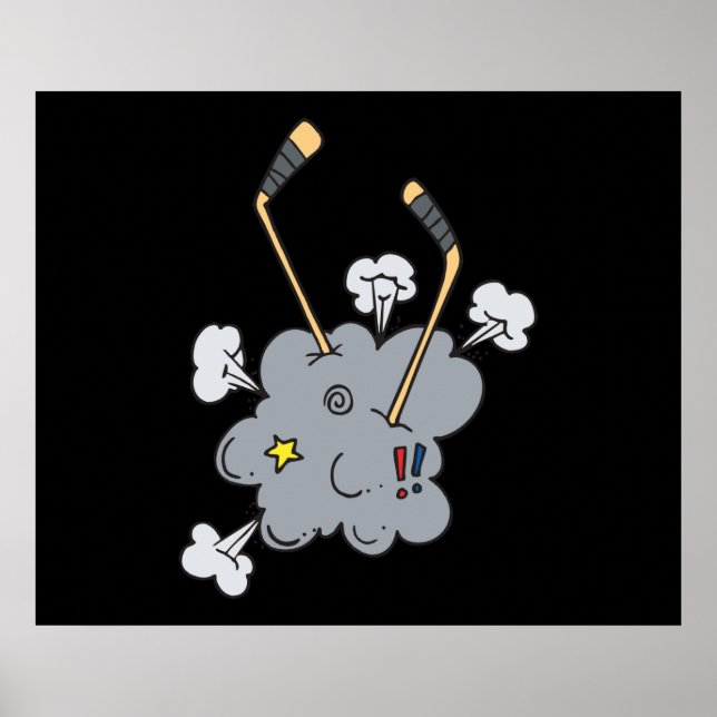 Pôster Hockey Time (Frente)