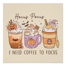 "Hocus Pocus, preciso que o café se concentre"