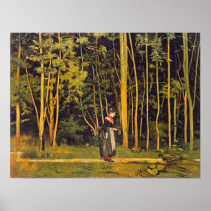 Poster Hodler - Borda Da Floresta 1885