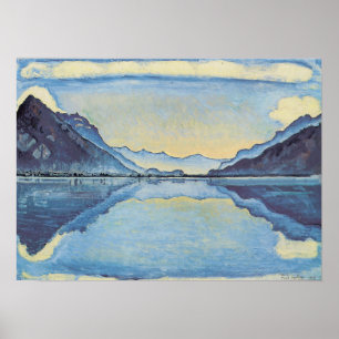 Poster Hodler - Lança Com Espelhamento Simétrico 1909