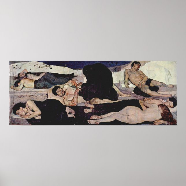 Poster Hodler - Noite (Frente)