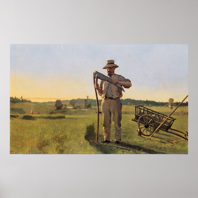 Poster Hodler - O Maher 1898 (Frente)