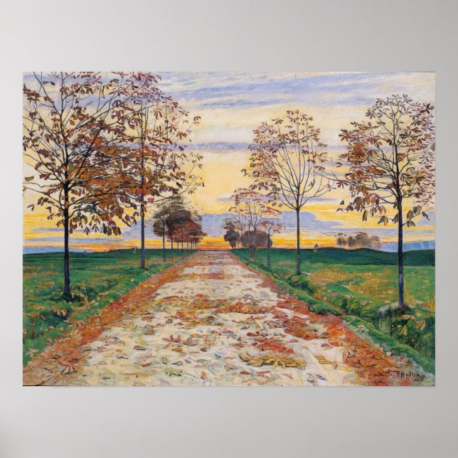 Poster Hodler - Outono De 1892 (Frente)