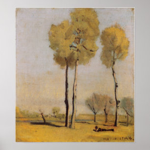 Poster Hodler - Paisagem Espanhola 1878