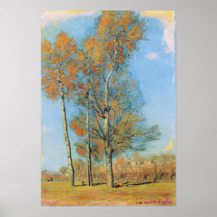 Poster Hodler - Paisagem Perto de Madrid 1878