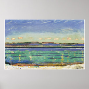 Poster Hodler - Ritmo Cênico 1908