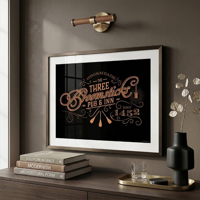 Poster HOGSMEADE™ THE THREE BROOMSTICKS™ Pub & Pousada (Criador carregado)