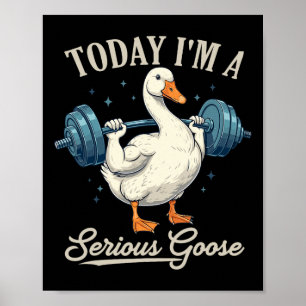 Poster Hoje eu sou um grande ginásio de peso engraçado de