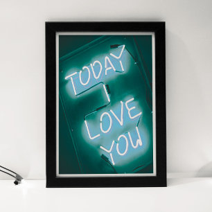 Poster Hoje Eu Te Amo