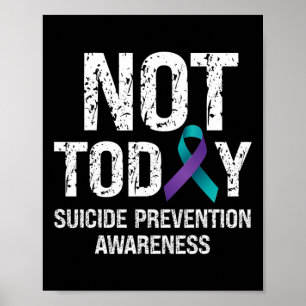 Poster Hoje Não É O Teto De Sensibilização Para A Prevenç