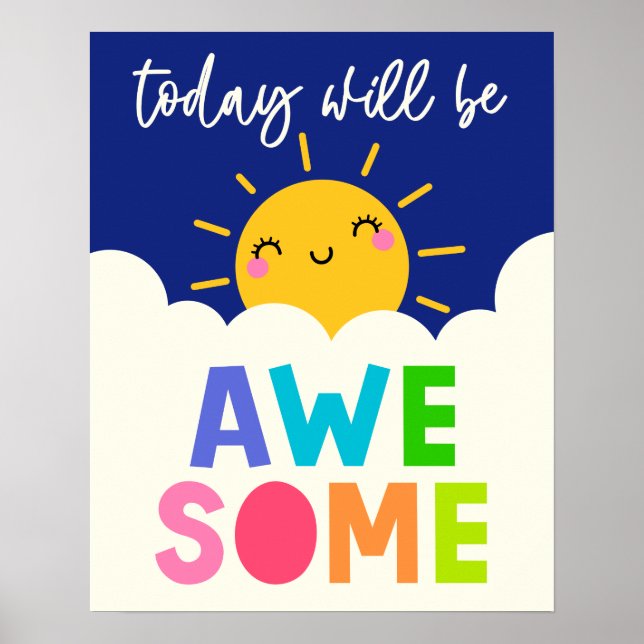 Poster Hoje Será Incrível (Frente)