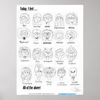 Pôster Hoje sinto...