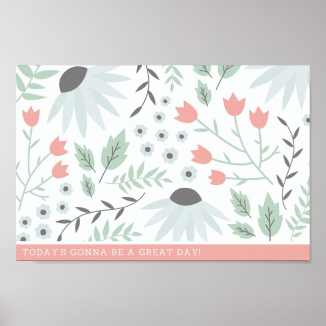 POSTER HOJE VAI SER UM DIA DE EXCELENTE! (Frente)