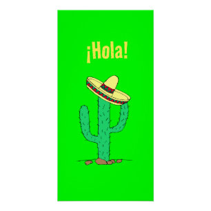 Pôster Hola! Saudações Espanholas de Arte Mexicana