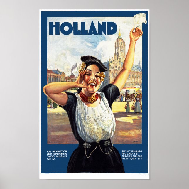 Poster Holanda (Frente)