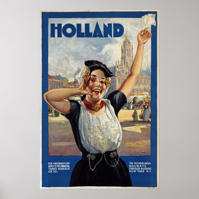 Pôster Holanda (Frente)