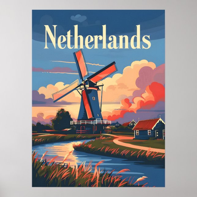 Poster Holanda (Frente)