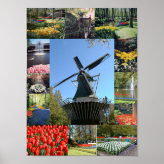 Poster Holiday in Holland