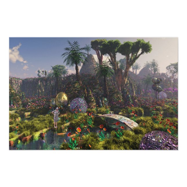 Pôster Holiday in Paradise - by Jurgen Ziewe Canvas Print (Frente)