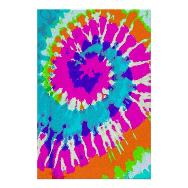 Pôster holiES - Estilo de Batik Espiral de Energia (Frente)