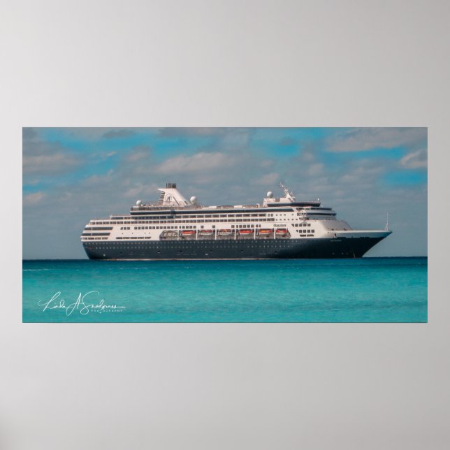Poster Holland America Cruise Ship (Frente)