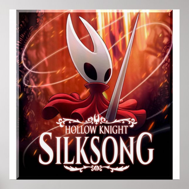 Poster Hollow Knight Silksong (Frente)