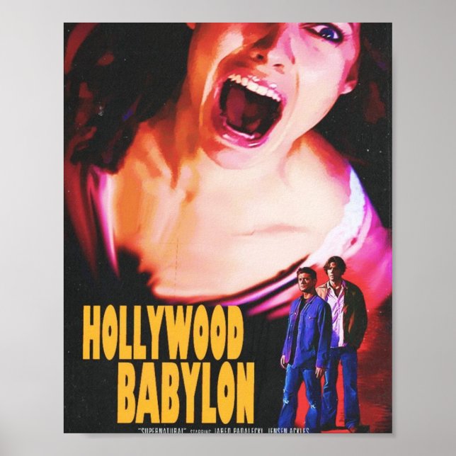 Poster Hollywood Babylon (Frente)