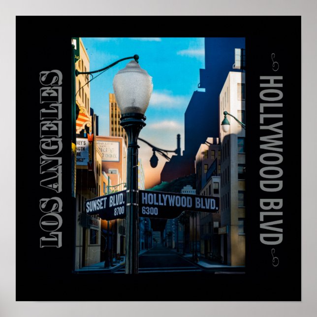Poster Hollywood Blvd. Pôster (Frente)