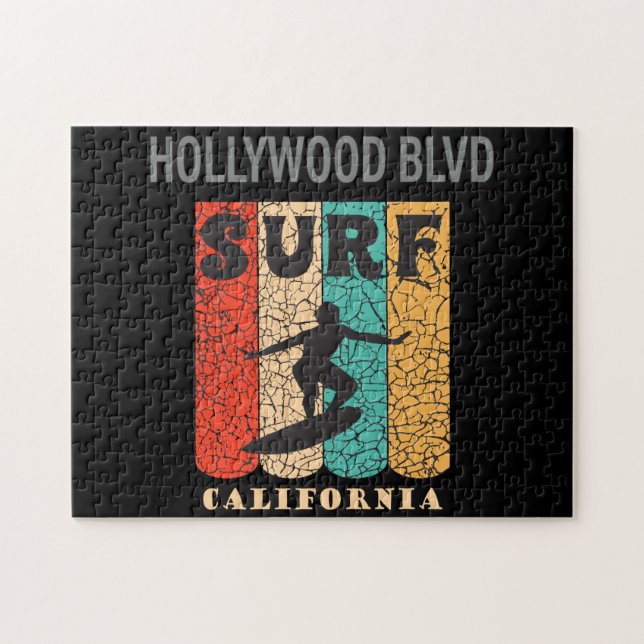 Poster Hollywood Blvd. Quebra-cabeça (Horizontal)