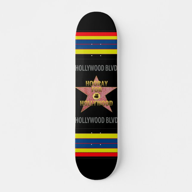 Poster Hollywood Blvd. skate (Frente)