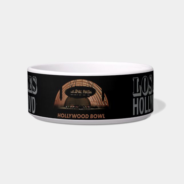 Poster Hollywood Blvd. tigela para animais de esti (Frente)