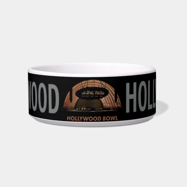 Poster Hollywood Blvd. tigela para animais de esti (Frente)