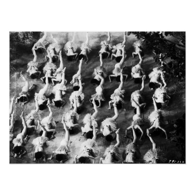 Pôster Hollywood Musical Chorus Girls (Frente)